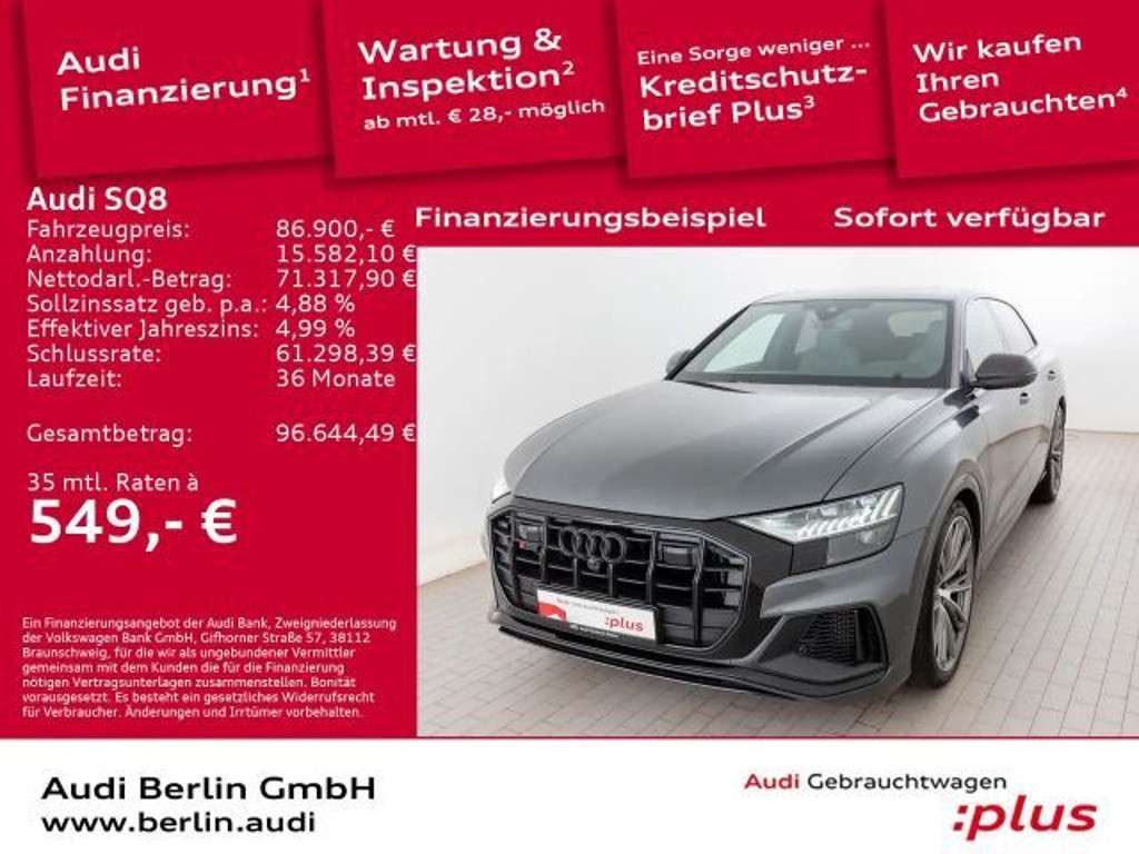 Audi SQ8 2022 Benzine