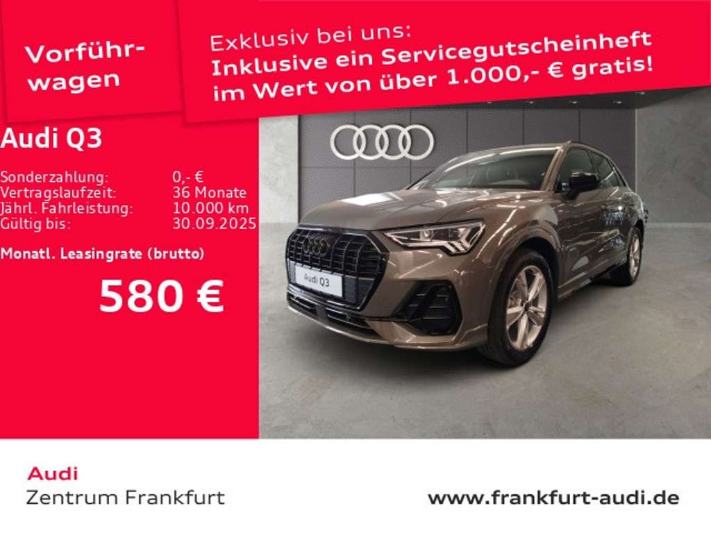 Audi Q3 2025 Benzine
