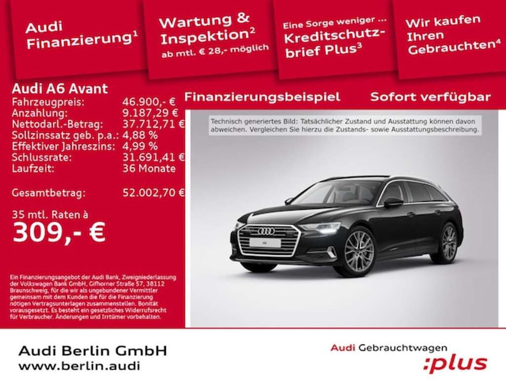 Audi A6 2022 Benzine