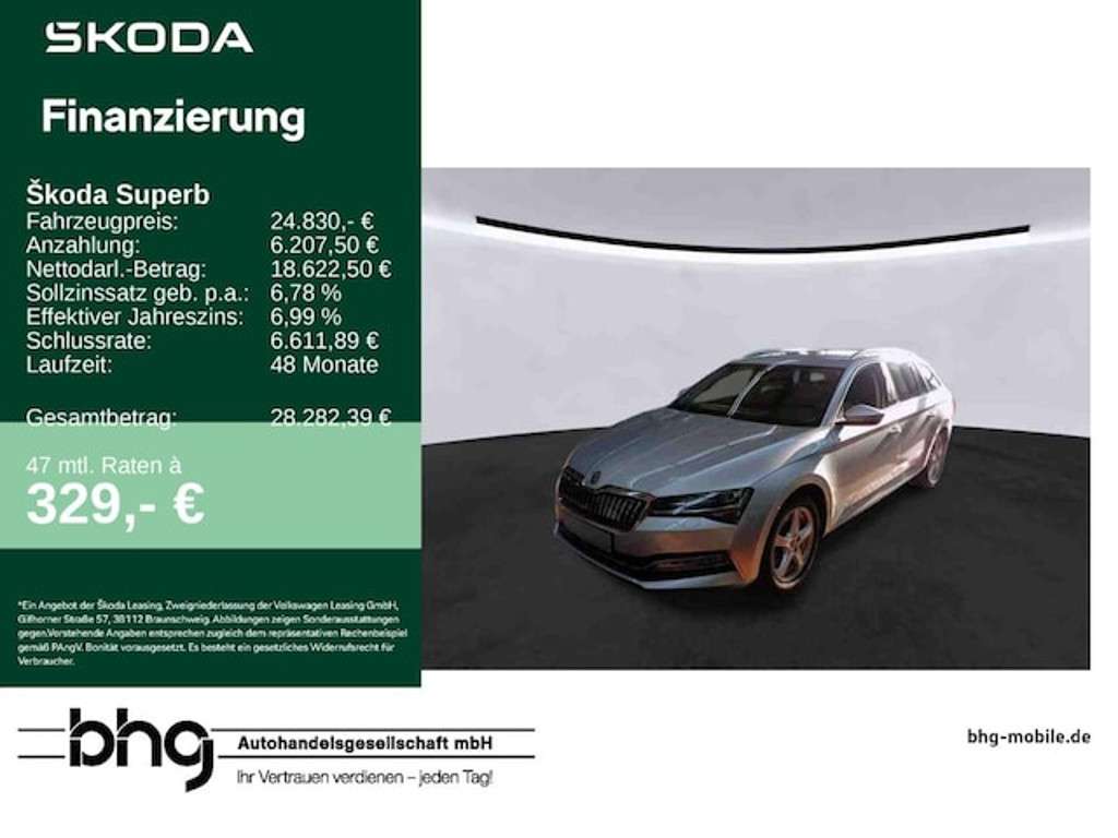 Skoda Superb 2021 Hybride Benzine