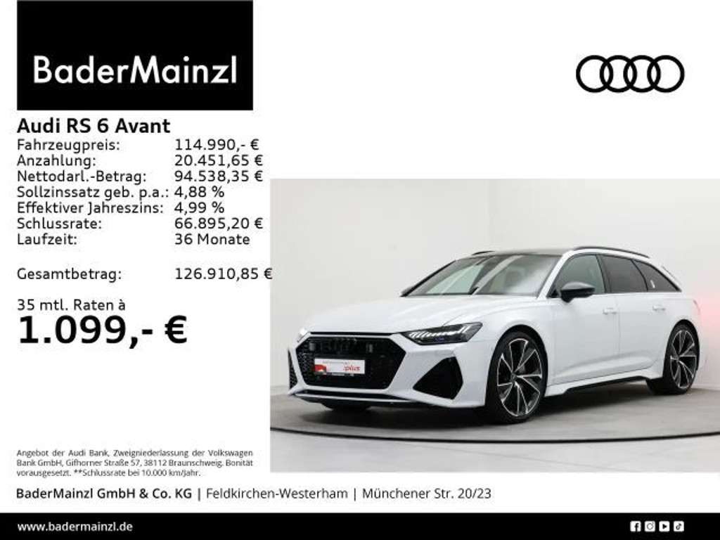 Audi RS6 2024 Benzine