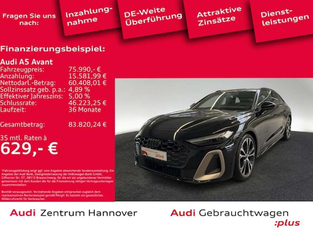 Audi A5 2025 Hybride Benzine
