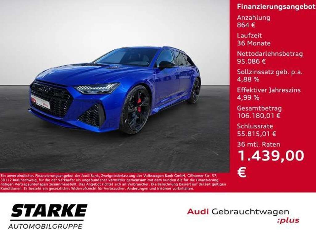 Audi RS6 2022 Benzine