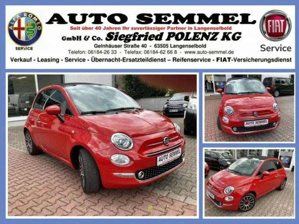 Fiat 500C 2024 Benzine