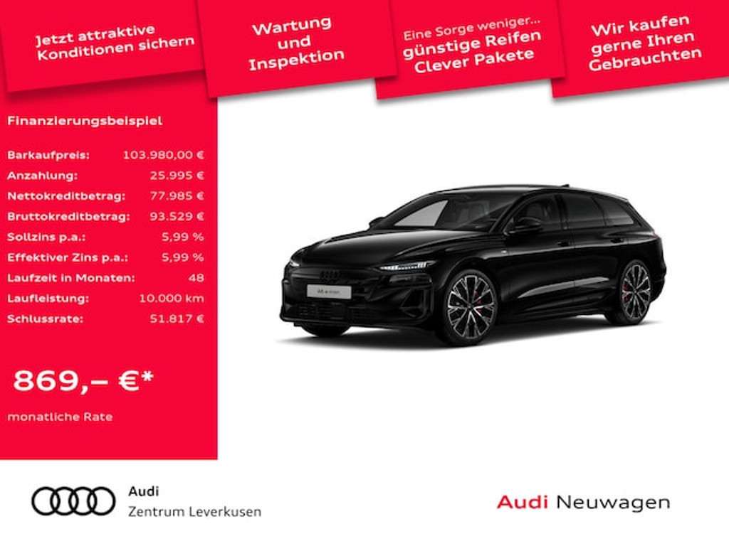 Audi A6 e-tron 2025 Elektrisch