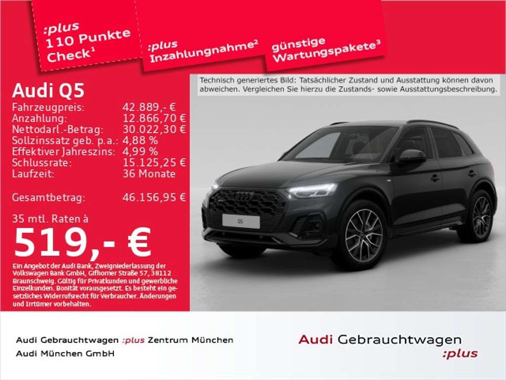 Audi Q5 2022 Benzine