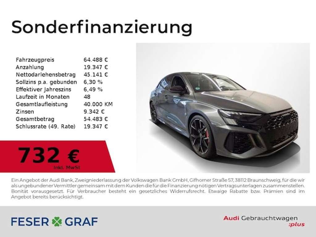 Audi RS3 2024 Benzine