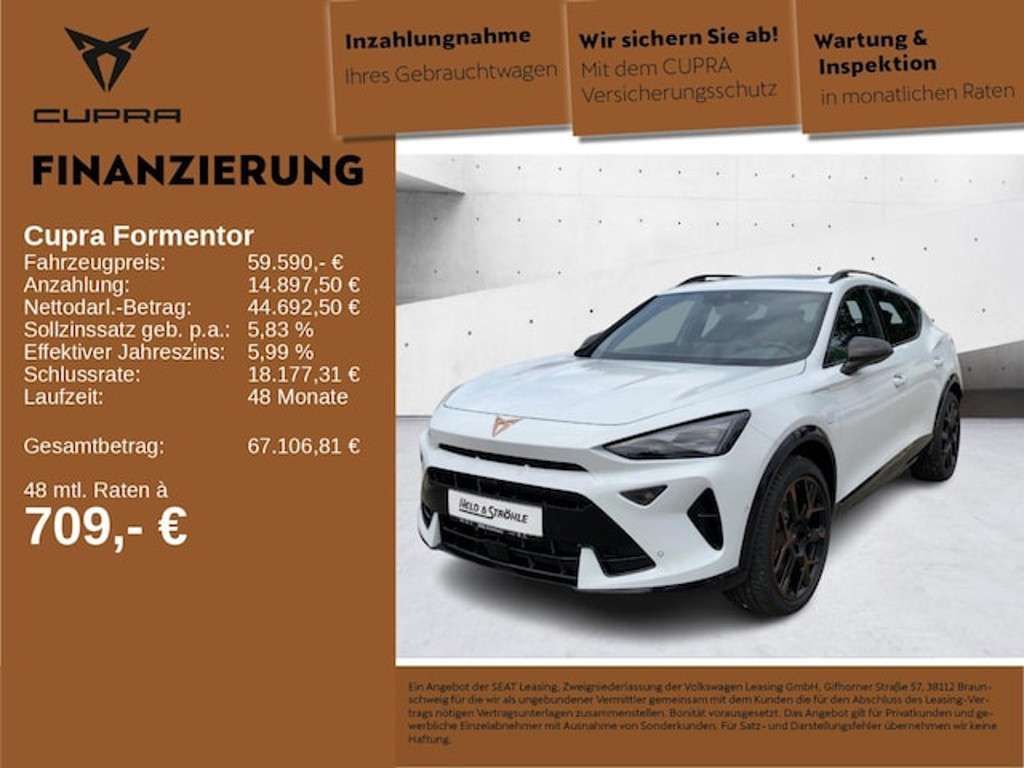 Cupra Formentor 2025 Hybride Benzine