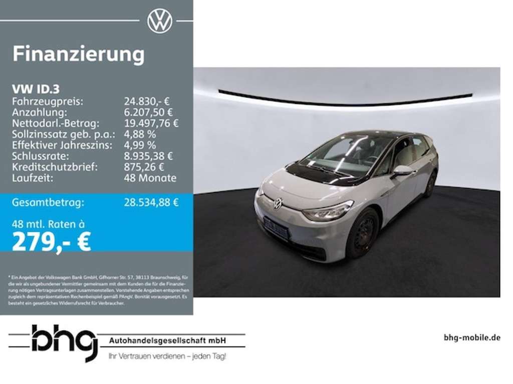 Volkswagen ID.3 2023 Elektrisch