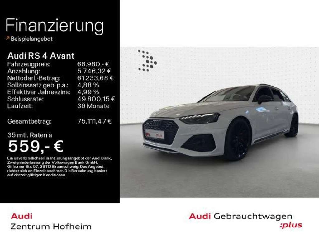 Audi RS4 2022 Benzine