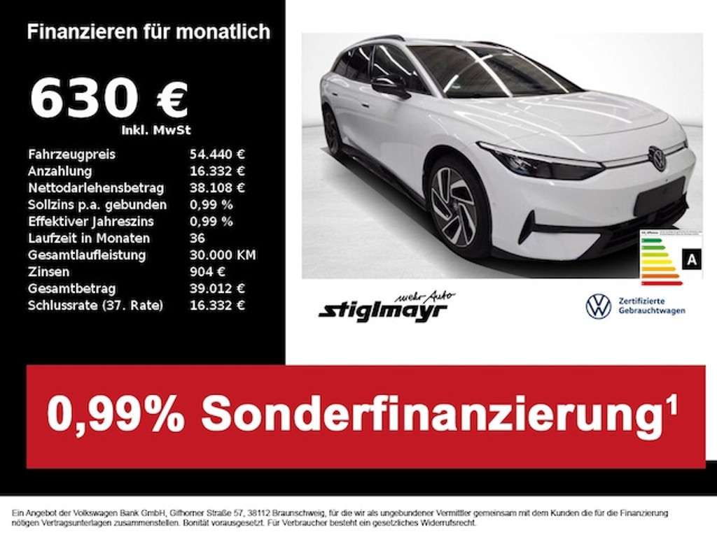 Volkswagen ID.7 2025 Elektrisch