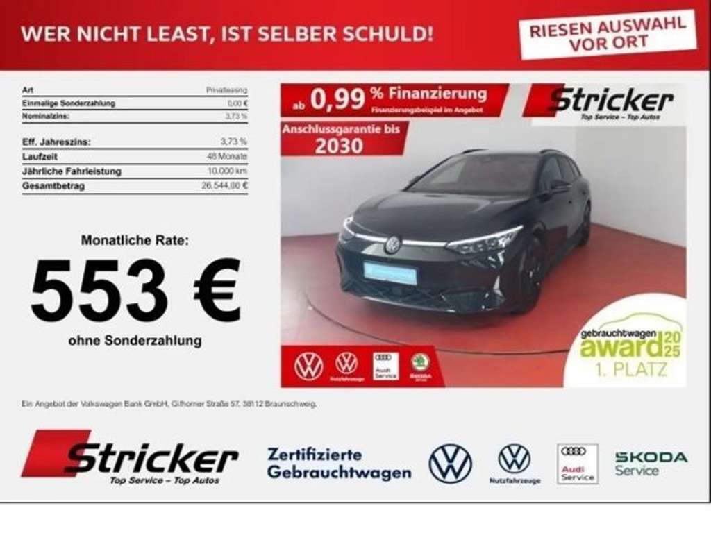Volkswagen ID.7 2025 Elektrisch