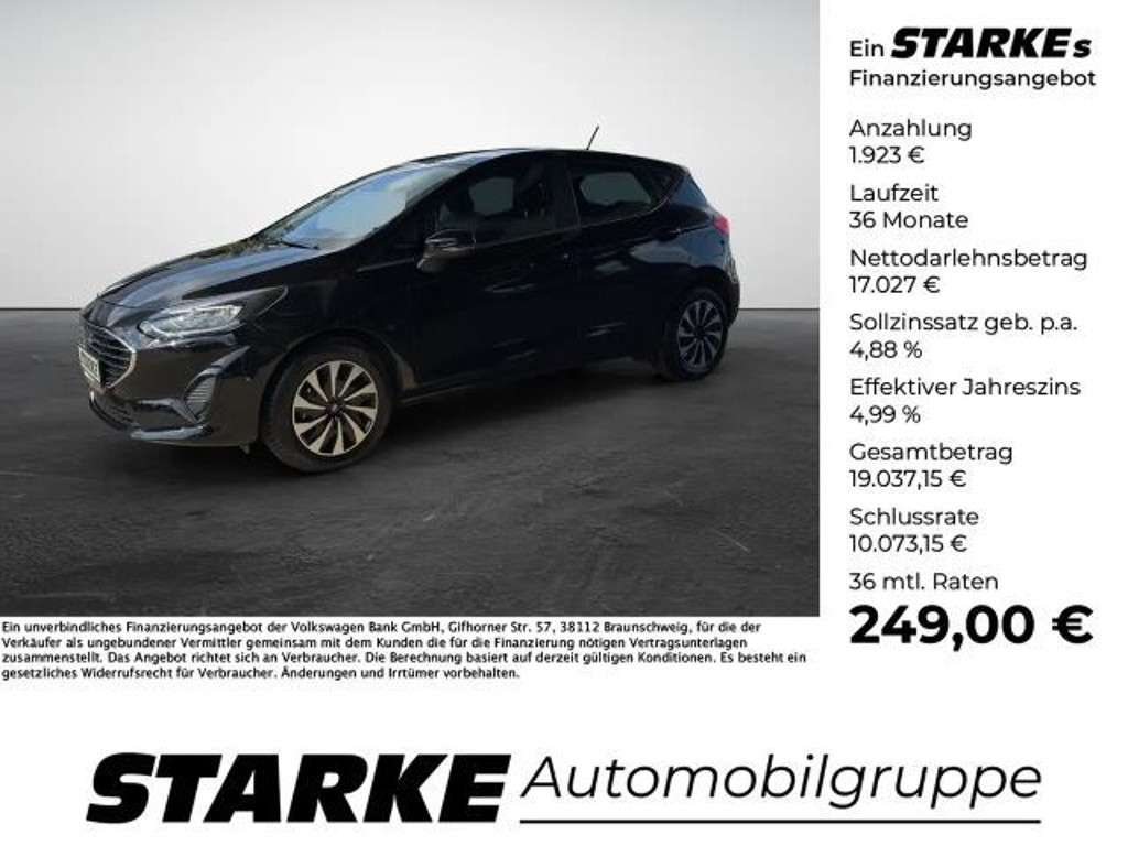 Ford Fiesta 2023 Benzine