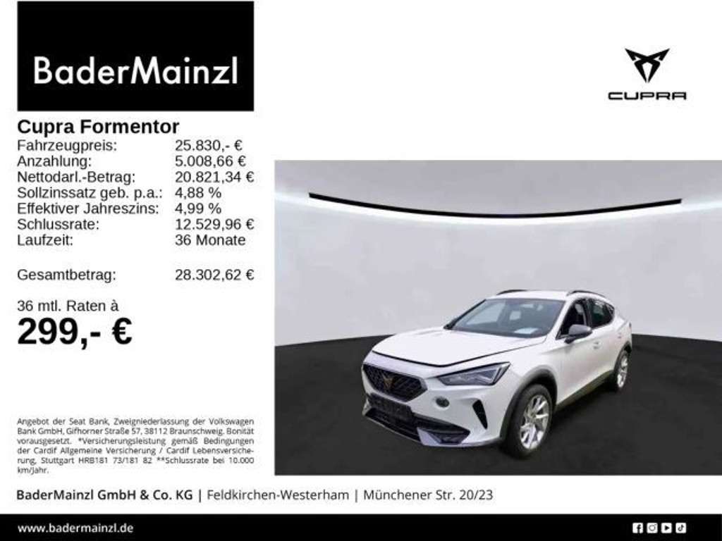 Cupra Formentor 2023 Benzine