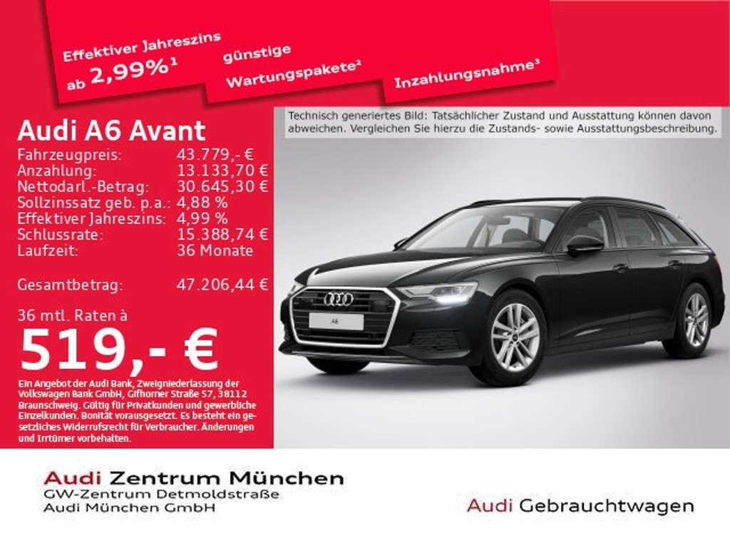 Audi A6 2023 Benzine