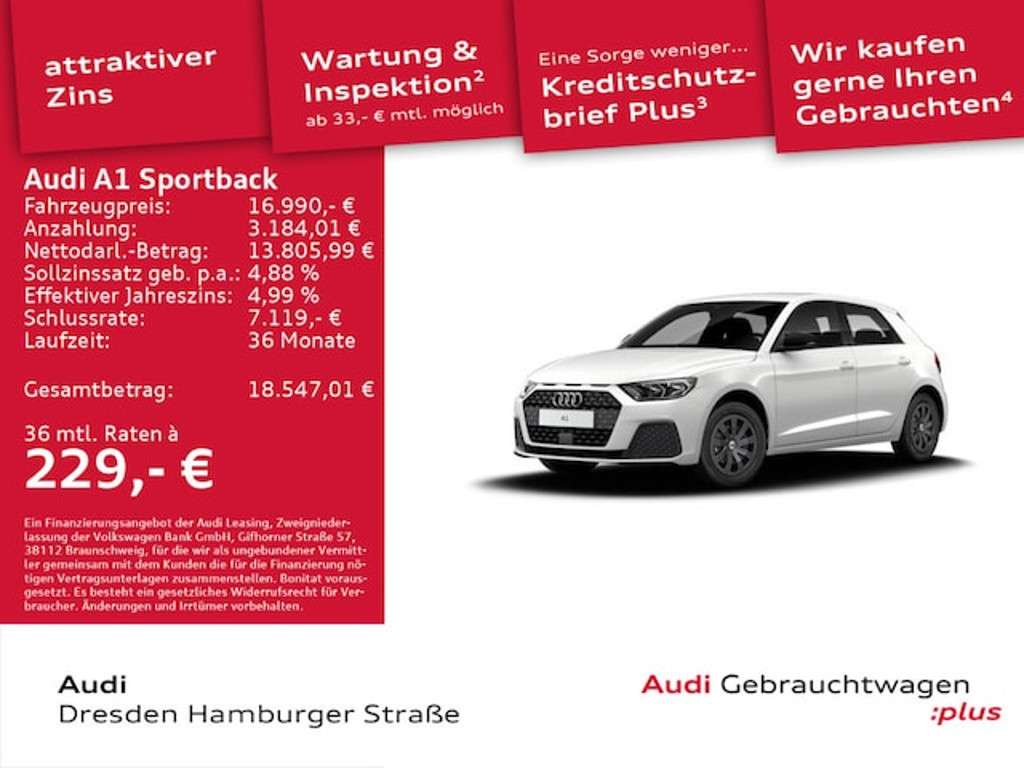 Audi A1 2021 Benzine