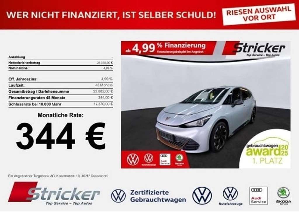 Cupra Born 2023 Elektrisch