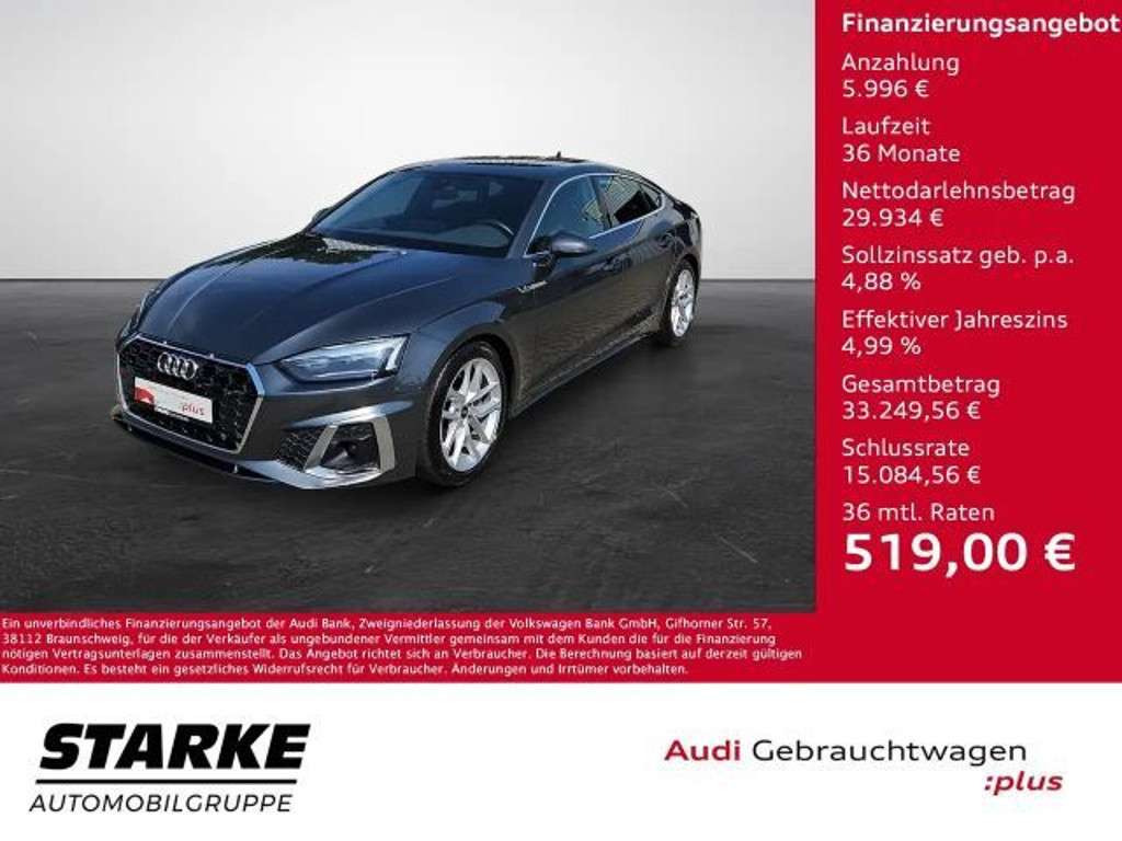 Audi A5 2021 Benzine