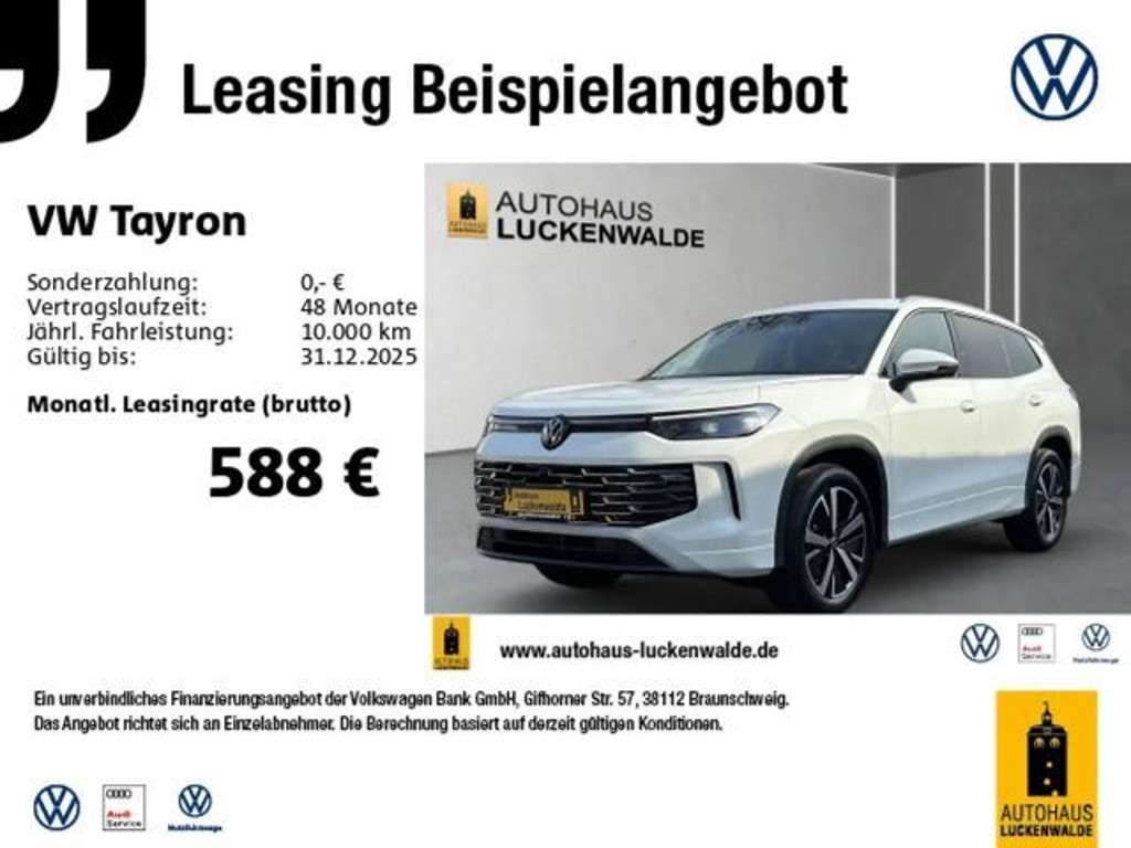 Volkswagen Tayron 2025 Benzine