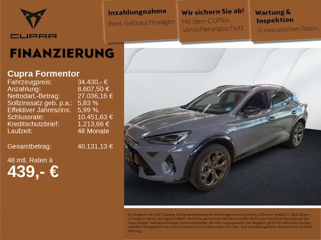 Cupra Formentor 2025 Diesel