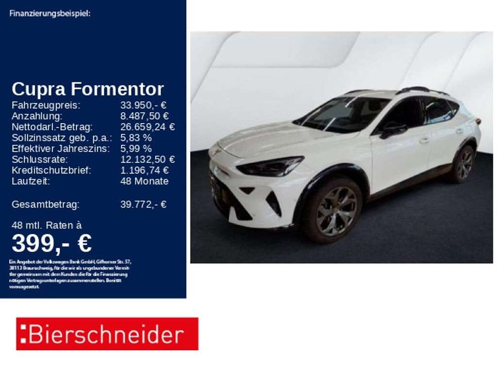 Cupra Formentor 2025 Benzine