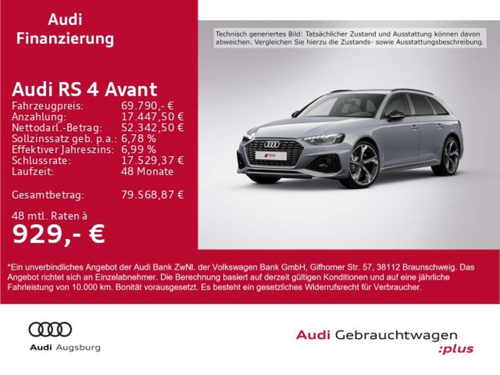 Audi RS4 2022 Benzine