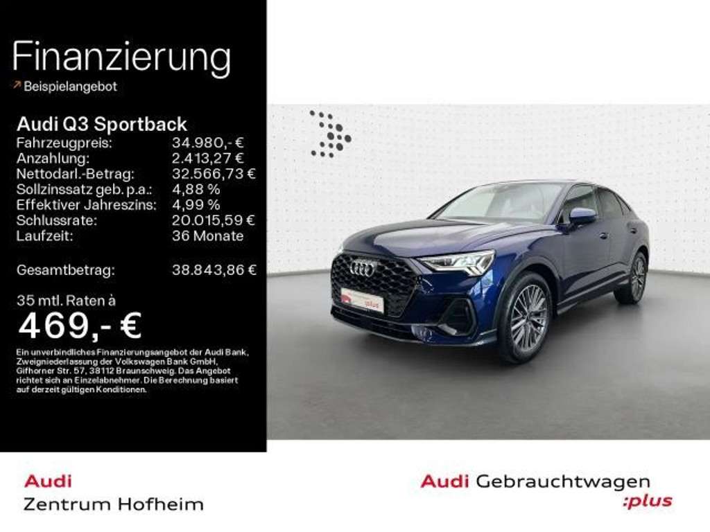 Audi Q3 2022 Benzine