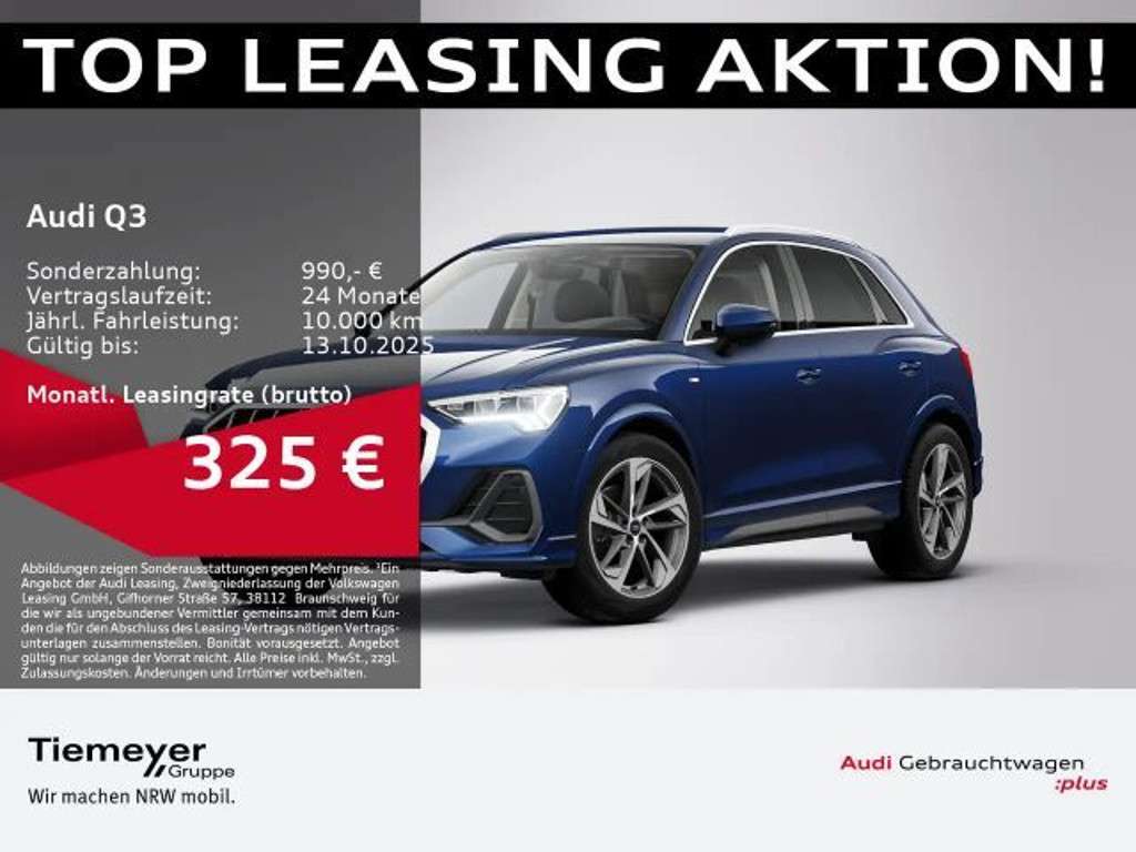 Audi Q3 2025 Benzine