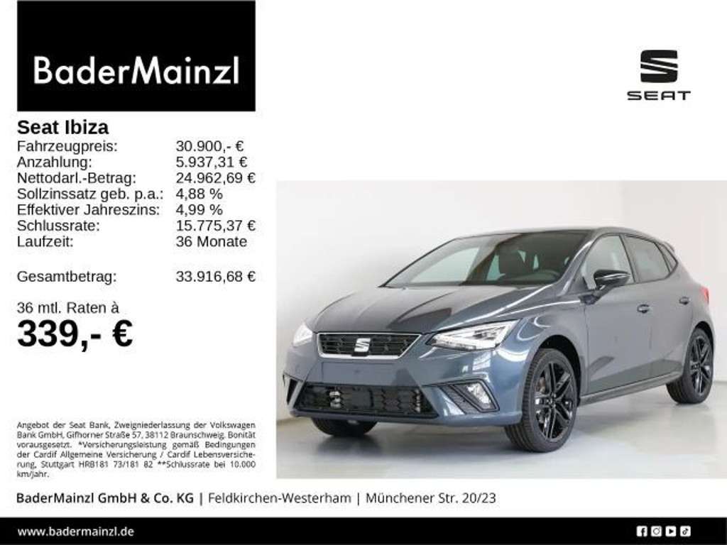 Seat Ibiza 2025 Benzine