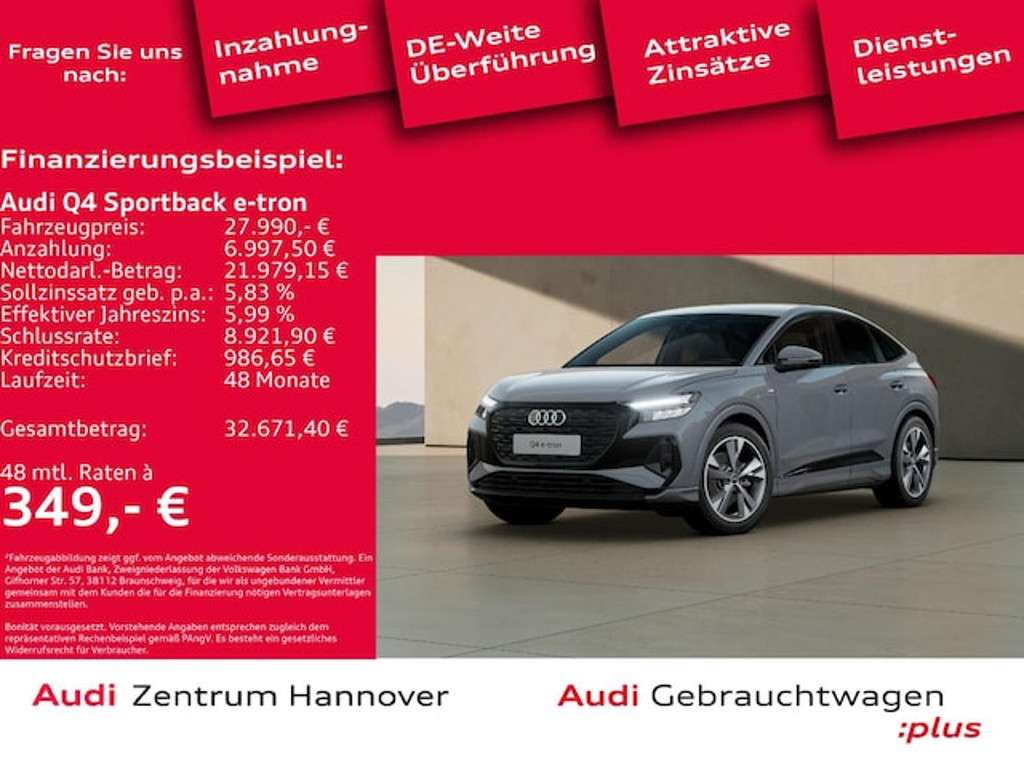 Audi Q4 e-tron 2022 Elektrisch