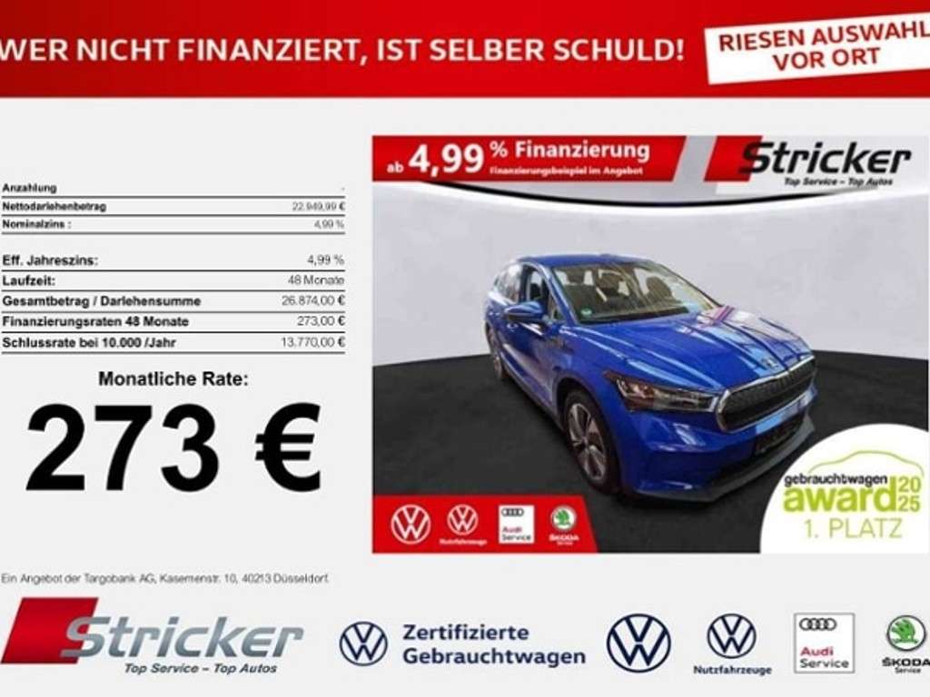 Skoda Enyaq 2023 Elektrisch