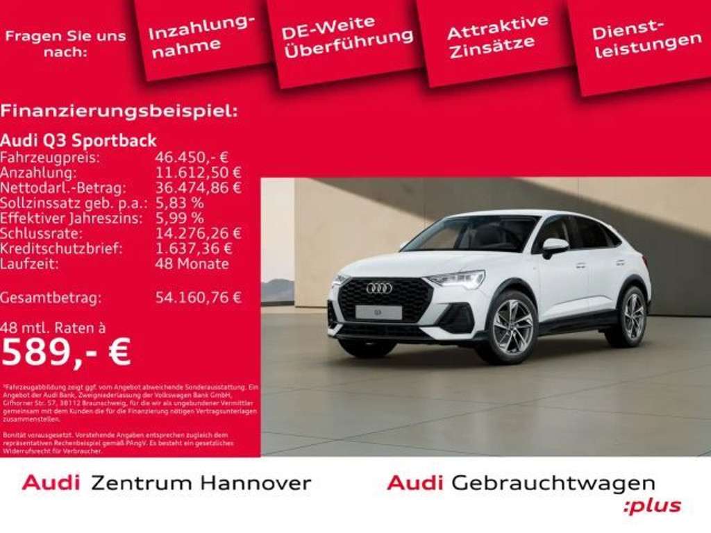 Audi Q3 2025 Benzine