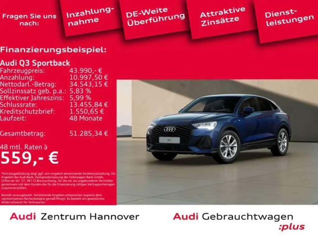 Audi Q3 2025 Benzine
