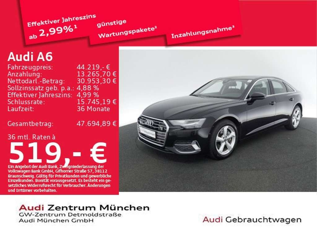Audi A6 2023 Benzine