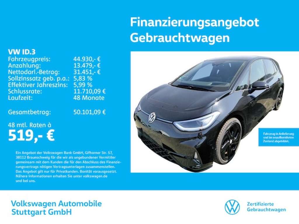 Volkswagen ID.3 2024 Elektrisch