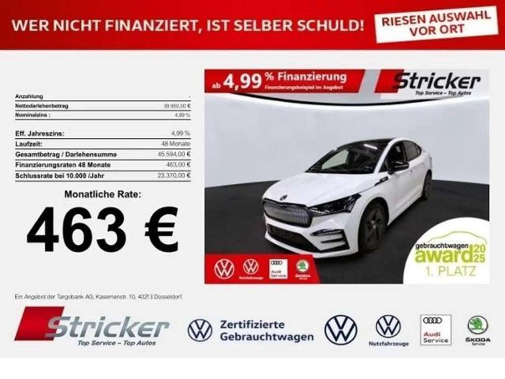 Skoda Enyaq 2023 Elektrisch