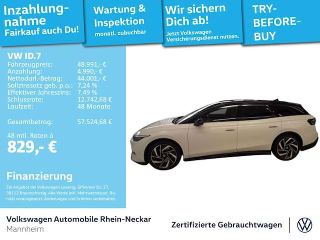 Volkswagen ID.7 2025 Elektrisch