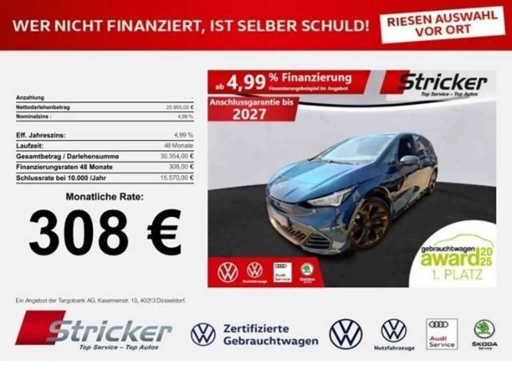 Cupra Born 2023 Elektrisch