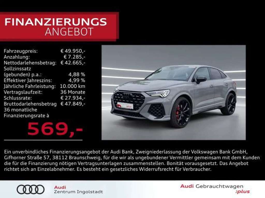 Audi RS Q3 2022 Benzine