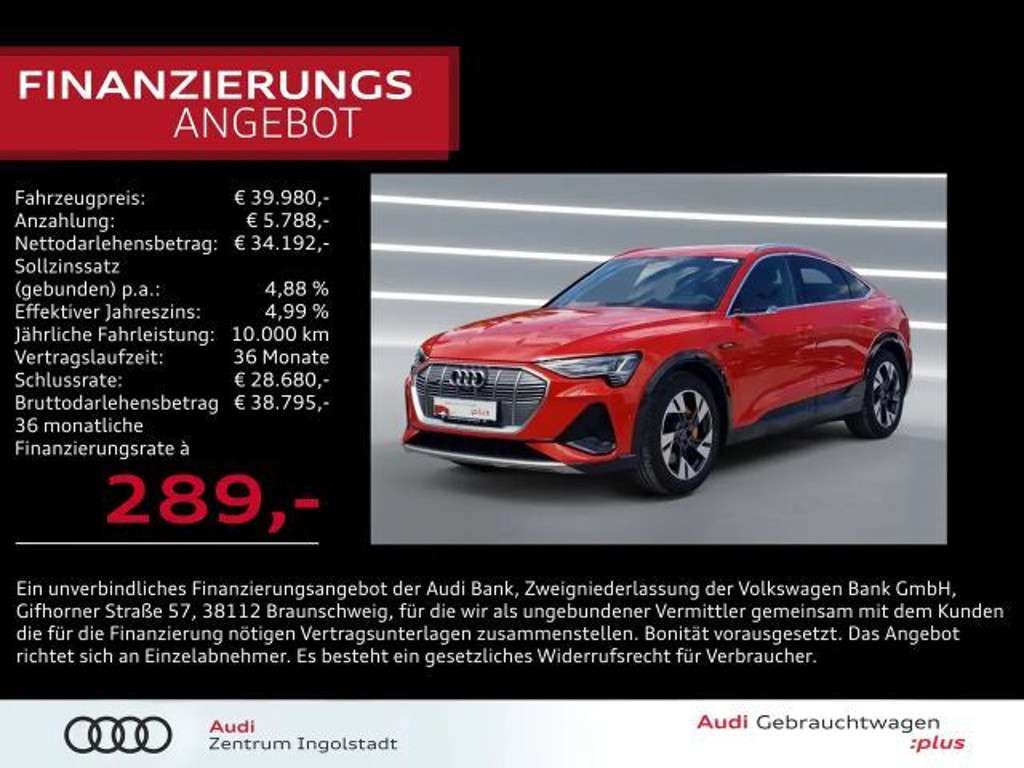 Audi e-tron 2021 Elektrisch