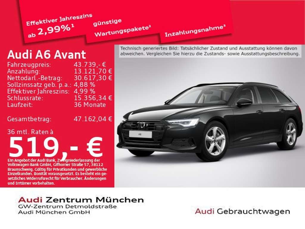 Audi A6 2023 Benzine
