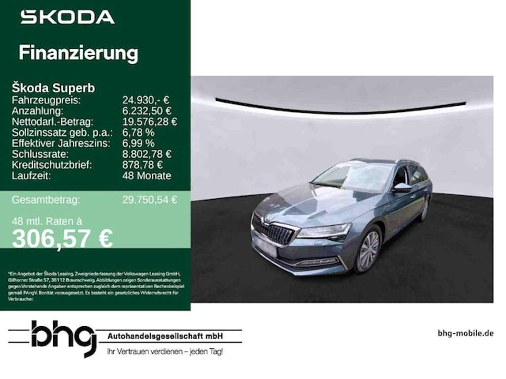 Skoda Superb 2021 Hybride Benzine