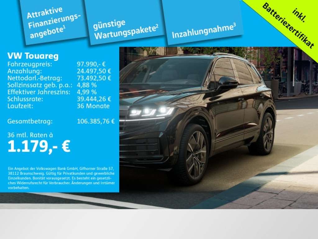 Volkswagen Touareg 2025 Hybride Benzine