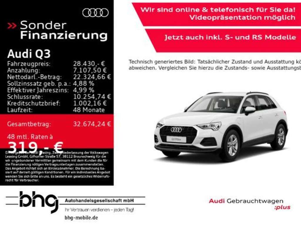 Audi Q3 2022 Hybride Benzine