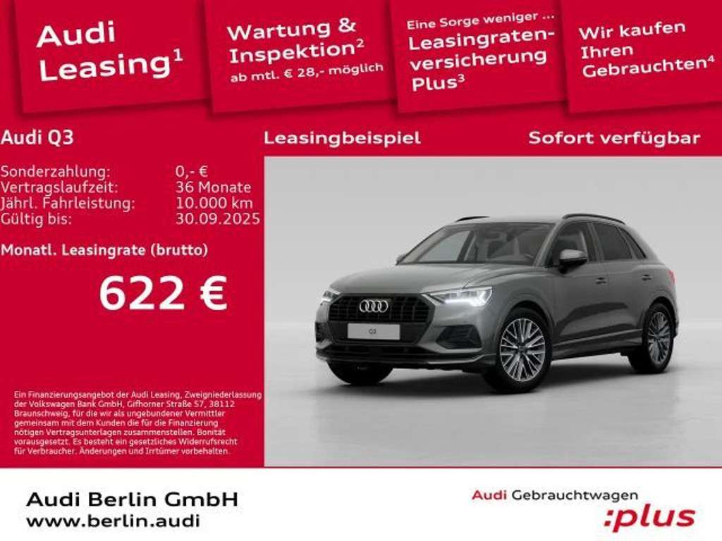 Audi Q3 2025 Benzine