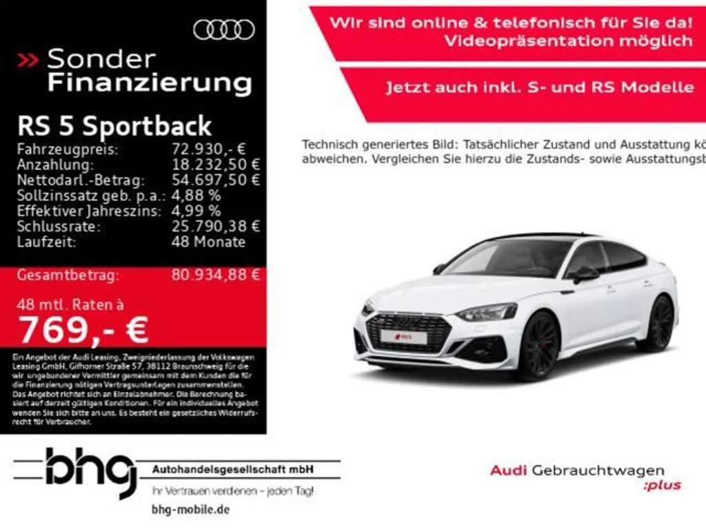 Audi RS5 2022 Benzine