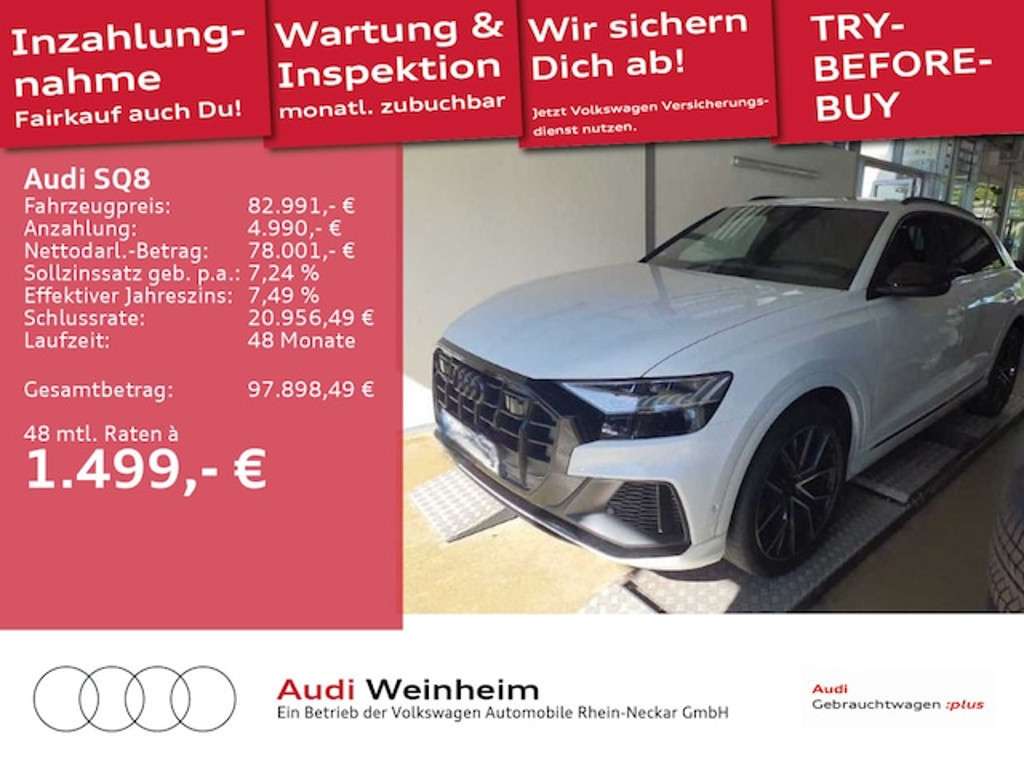 Audi SQ8 2022 Benzine