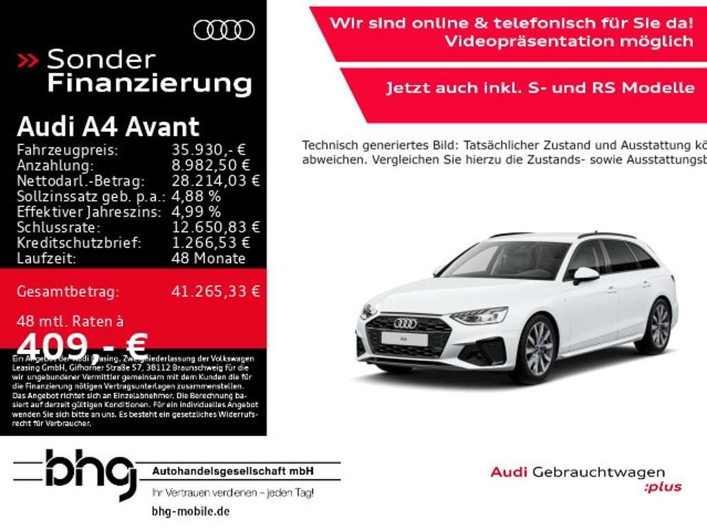 Audi A4 2023 Benzine