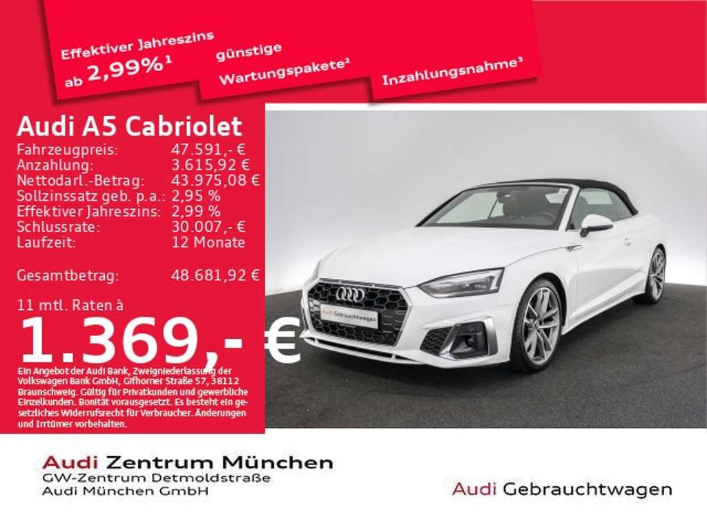Audi A5 2023 Benzine