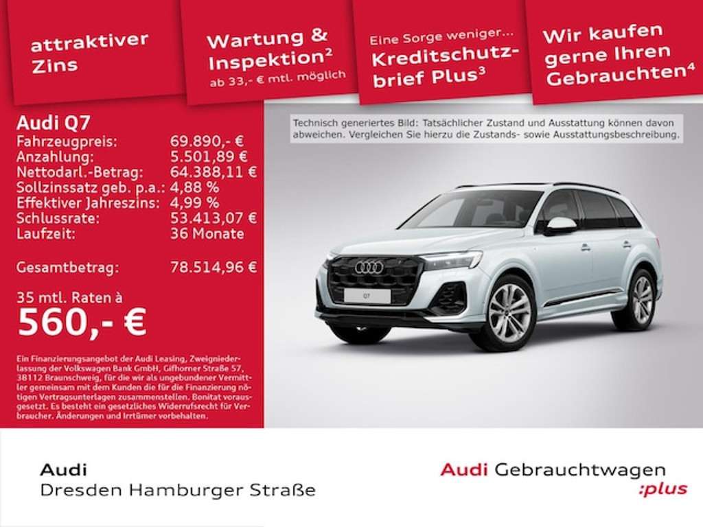 Audi Q7 2025 Benzine